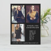 Model Actor 3 Fotocomp Kaart Blk (Staand voorkant)