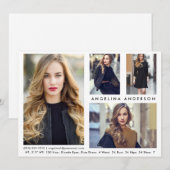 Model Actor 4 Foto Comp Kaart - Whore Front (Voorkant / Achterkant)