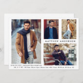 Model Actor 4 Foto - Whore Front Comp Kaart (Voorkant / Achterkant)