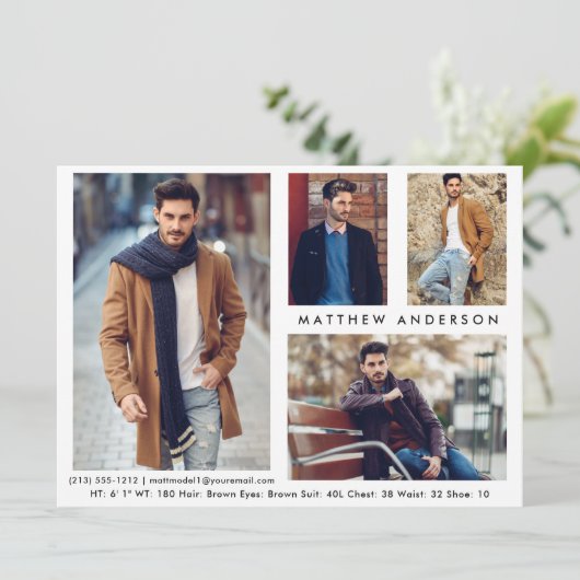 Model Actor 4 Foto - Whore Front Comp Kaart (Staand voorkant)