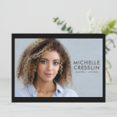 Model Actor 5.5x7.5 Comp Zed Kaart 3 Foto terug (Staand voorkant)