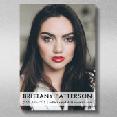 Model Actor 5x7 Comp Kaart 1 Photo Wit