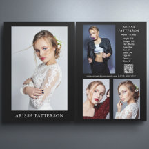 Model Actor 5x7 Comp SED Kaart QR 4 Foto 2 Sided