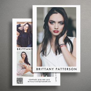 Model Actor 5x7 Comp SED Kaart QR 5 Foto 2 Sided