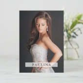 Model Actor 5x7 Comp Zed Card 7 Foto 2 Sided Kaart (Staand voorkant)