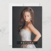 Model Actor 5x7 Comp Zed Card 7 Foto 2 Sided Kaart (Voorkant)