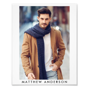 Model Actor 8 x 10 fotoportfolio Afdrukken W Foto Afdruk