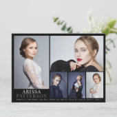 Model Actor Comp Card 6 Foto 5.5x7.5 Kaart (Staand voorkant)