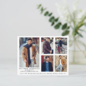 Model Actor Comp Card Wh5 Photo Briefkaart (Staand voorkant)