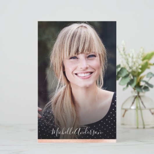 Model Actor Comp Kaart 4 Foto back Script (Staand voorkant)