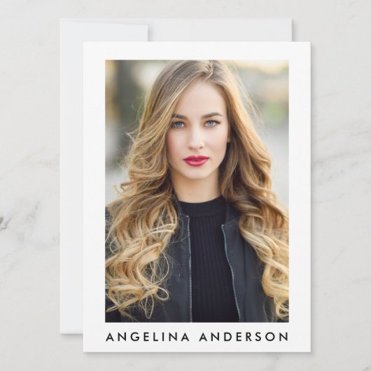 Model Actor Comp Kaart - 4 Foto terug (Voorkant)