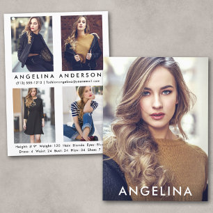 Model Actor Comp Kaart - 4 Foto terug W