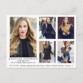 Model Actor Comp Kaart 5 Foto Briefkaart W (Voorkant)