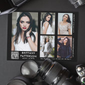 Model Actor Comp Kaart 5 Foto Uw QR-code