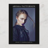 Model Actor Comp Kaart 6, dubbelzijdig foto (Voorkant)