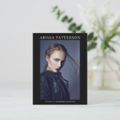 Model Actor Comp Kaart 6, dubbelzijdig foto (Staand voorkant)