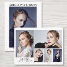 Model Actor Comp Kaart 6, dubbelzijdig foto