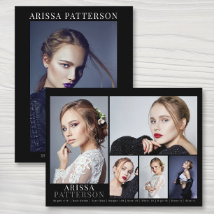 Model Actor Comp Kaart 6, dubbelzijdig foto