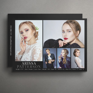 Model Actor Comp Kaart 6 Foto 5x7