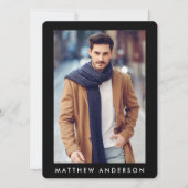 Model Actor Comp Kaart Black - 4 Foto achterzijde (Voorkant)