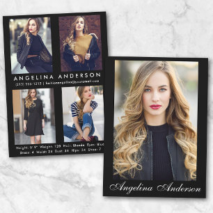 Model Actor Comp Kaart Blk - 4 Foto terug - Script