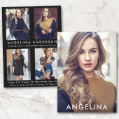 Model Actor Comp Kaart Blk W-4 Foto terug