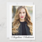 Model Actor Comp Kaart Wh- 4 Foto Terug - Script (Voorkant)