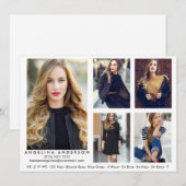 Model Actor Comp Kaart Wht - 5 foto's (Voorkant / Achterkant)