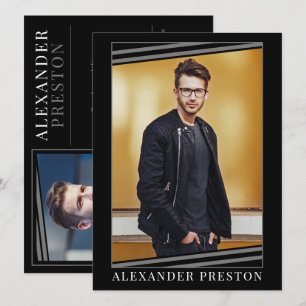 Model Actor Comp Kaart Zed Kaart 2 Foto 5.5x7.5