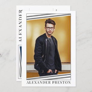 Model Actor Comp Kaart Zed Kaart 2 Foto 5x7