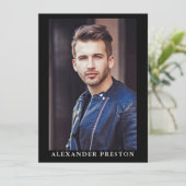 Model Actor Comp Kaart Zed Kaart 7 Foto 5.5x7.5 (Staand voorkant)