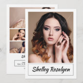 Model Actor Comp Kaart. Zed kaart. Zaadkaart Kaart (Voorkant / Achterkant)