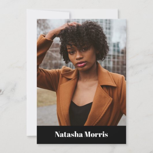 Model Actor Dancer 4 Fotocomp Kaart (Voorkant)