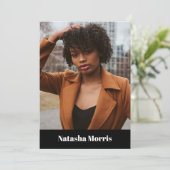 Model Actor Dancer 4 Fotocomp Kaart (Staand voorkant)