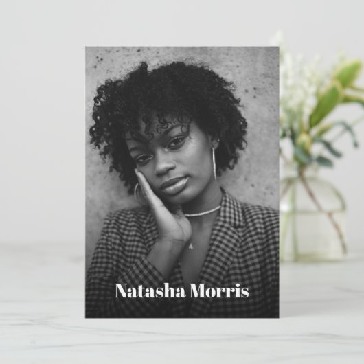 Model Actor Dancer 4 Fotocomp Kaart (Staand voorkant)