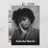 Model Actor Dancer 4 Fotocomp Kaart (Voorkant / Achterkant)