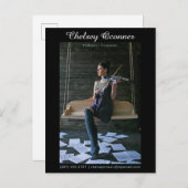 Model Actor Entertainer Comp Kaart Promo Briefkaar (Voorkant / Achterkant)