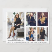 Model Actor Foto Pro Comp Kaart - 5 Foto terug W (Achterkant)