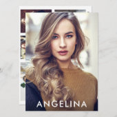 Model Actor Foto Pro Comp Kaart - 5 Foto terug W (Voorkant / Achterkant)