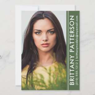 Model Actor Foto Pro Comp Kaart Green