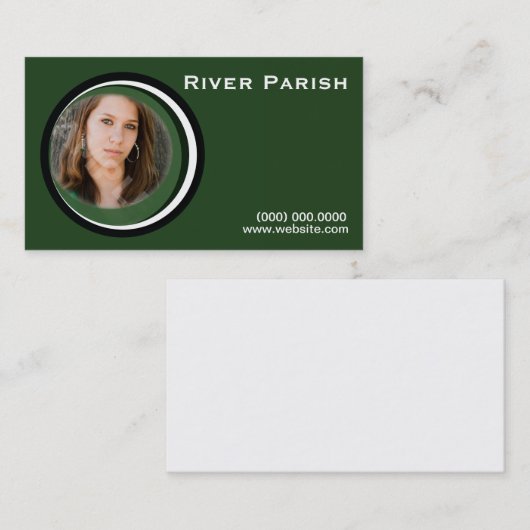 Model Actor Headshot Visitekaartje (Voorkant / Achterkant)