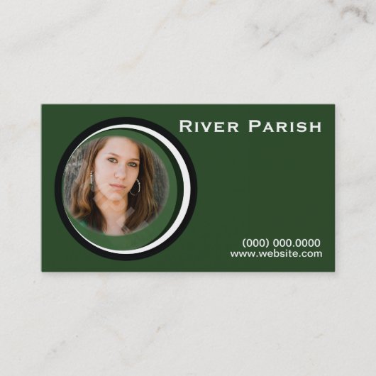 Model Actor Headshot Visitekaartje (Voorkant)