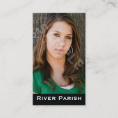 Model Actor Headshot Visitekaartje (Voorkant)