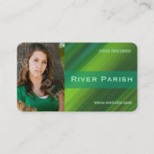 Model Actor Headshot Visitekaartje Metallic (Voorkant)