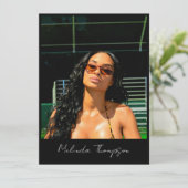 Model Actor Modellering Comp Kaart 5 Foto Influenc (Staand voorkant)