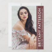 Model Actor Photo Pro Comp Kaart Rust Stripe (Voorkant)