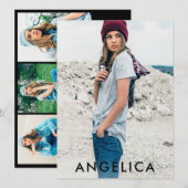 Model Actor Photo Professional Comp Kaart Blk (Voorkant / Achterkant)