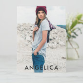 Model Actor Photo Professional Comp Kaart Blk (Staand voorkant)