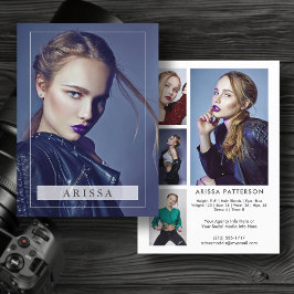 Model Actor Pro 5.5x7.5 Comp/Zed Kaart 5 Foto