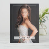 Model Actor Pro 5.5x7.5 Comp Zed Kaart 7 Foto (Staand voorkant)